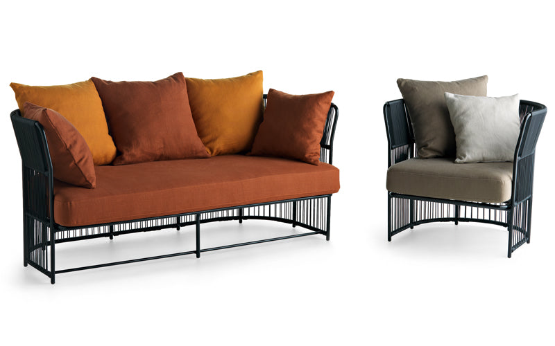 Outdoor Lowback Sofa 09462