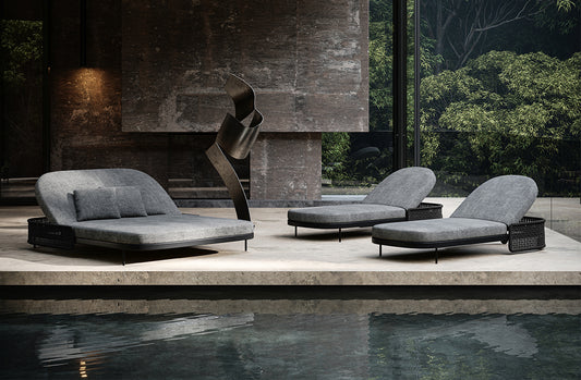 Outdoor Sun Lounger 18139